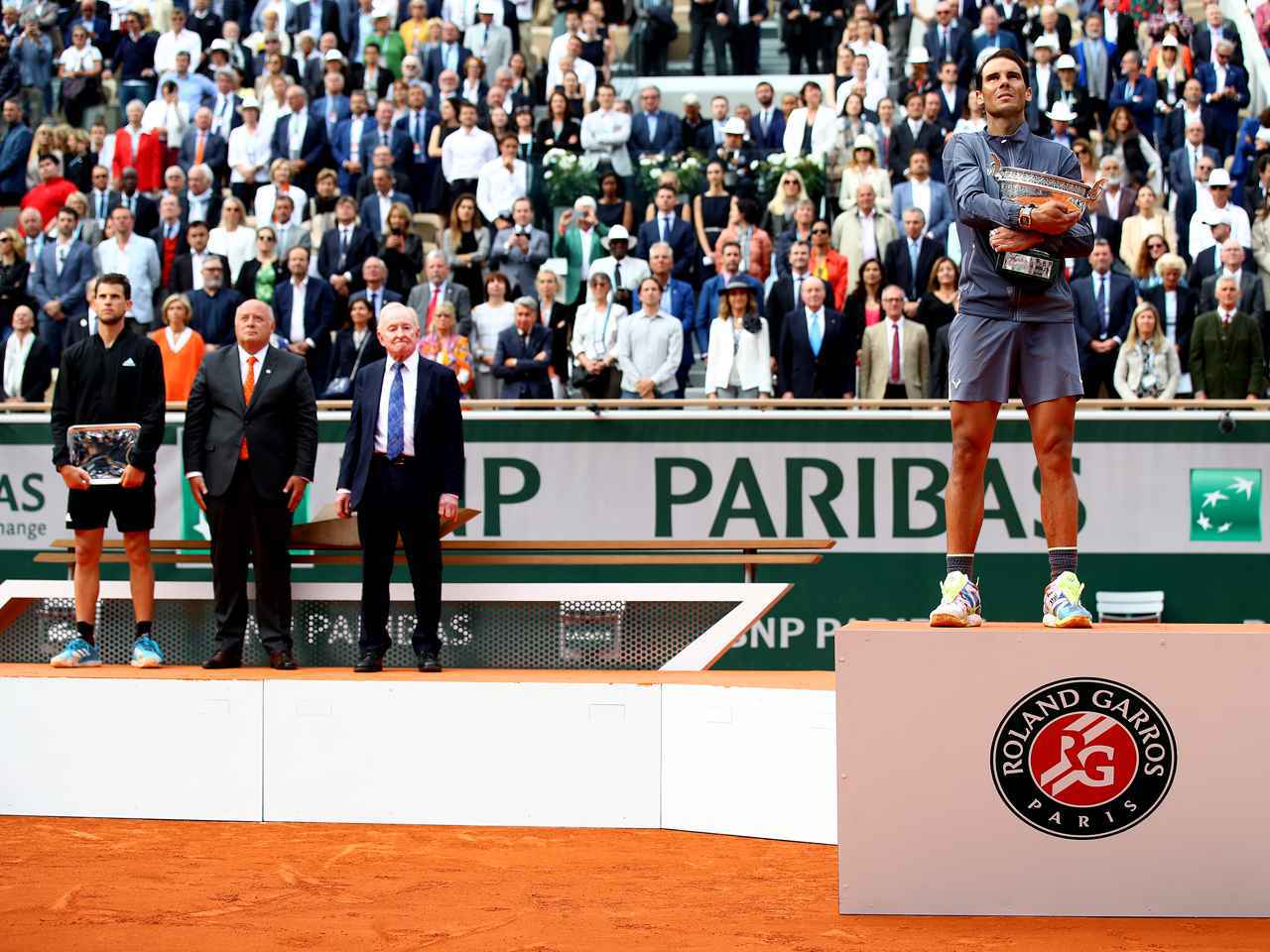 2009年男子シングルス4回戦、ナダルのフレンチ・オープン31連勝に