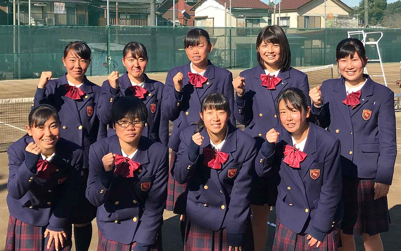 関東7位 埼玉 浦和学院高校 ７年連続29回目 テニスマガジンonline Tennismagazine Jp