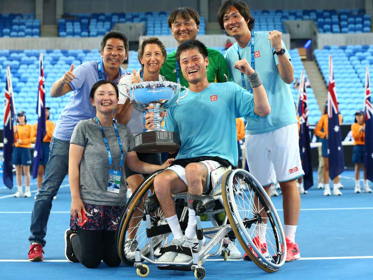 国枝慎吾がウッデとのライバル対決を制して3年ぶり9度目の優勝