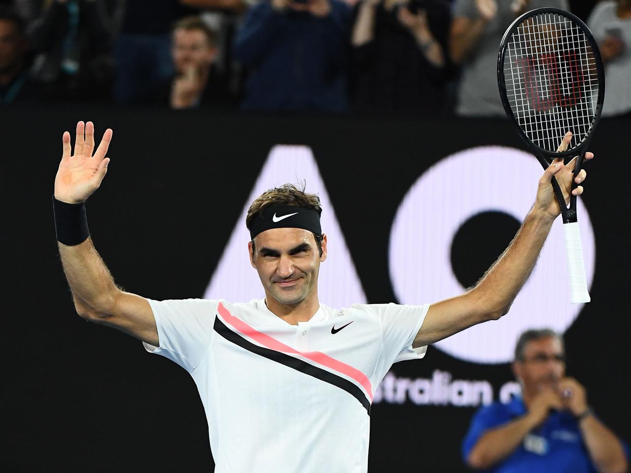 フェデラーがベルディヒから20度目の勝利で、男女のベスト4が出揃う