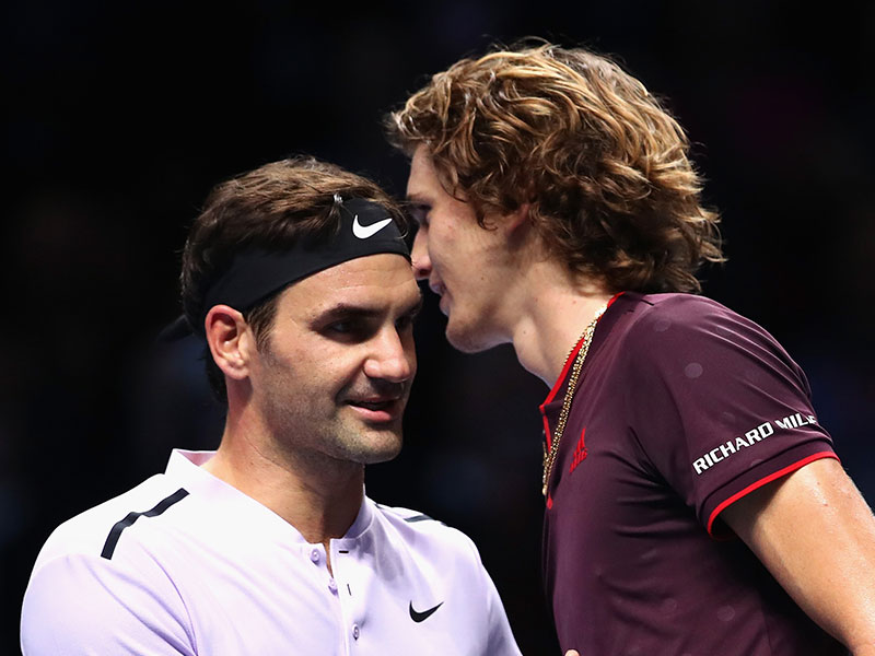 フェデラーがズベレフに勝ち、準決勝一番乗り [ATPファイナルズ