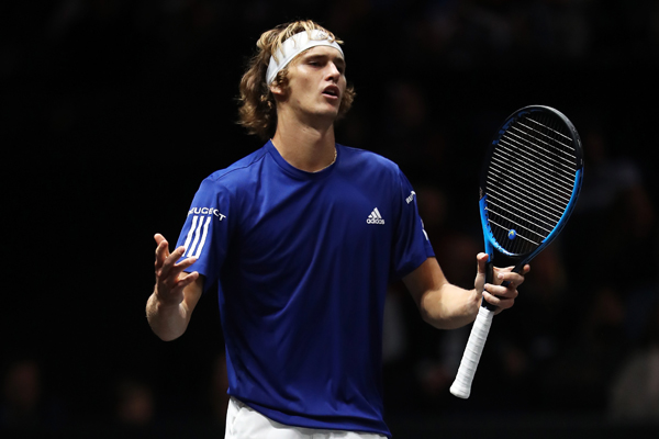 直筆サイン入り写真 アレクサンダー・ズベレフ プロテニス選手 SA鑑定済 ☆ヘッド アレクサンダーズベレフ 直筆サイン入りファンヵード