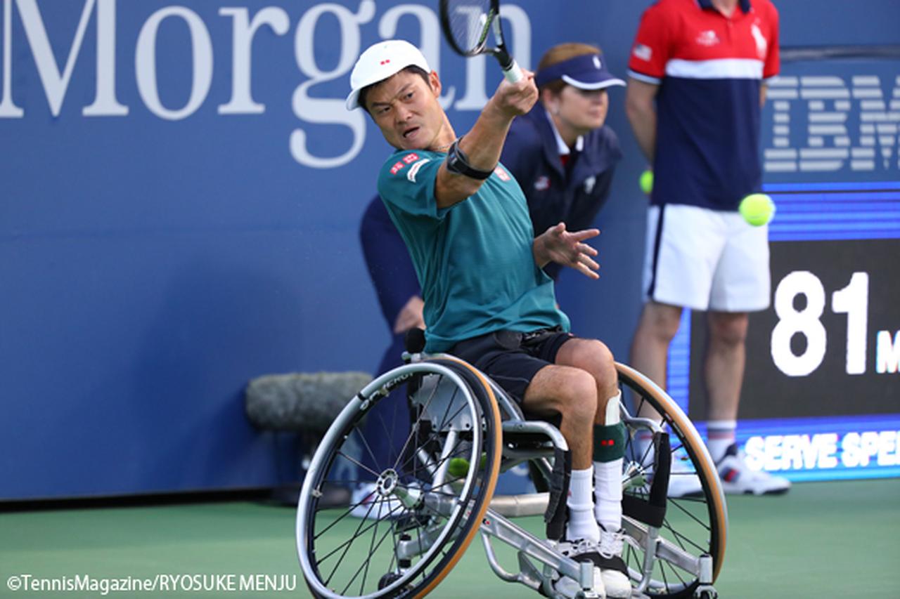 国枝慎吾は19歳のヒュウェットに敗れ、単複ともに初戦敗退 [USオープン