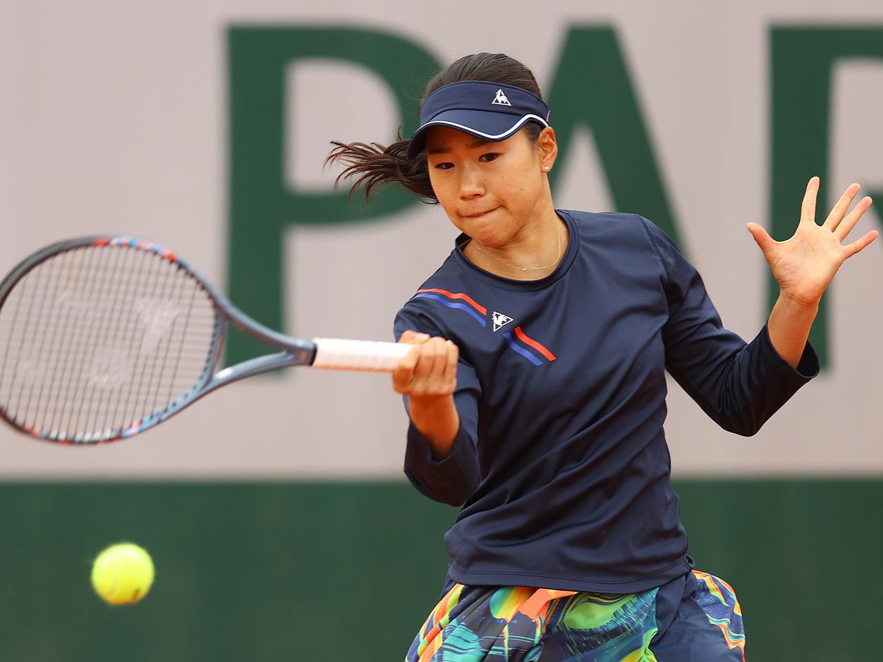日比野菜緒選手が全仏オープン1回戦、快勝 | テニスマガジンONLINE