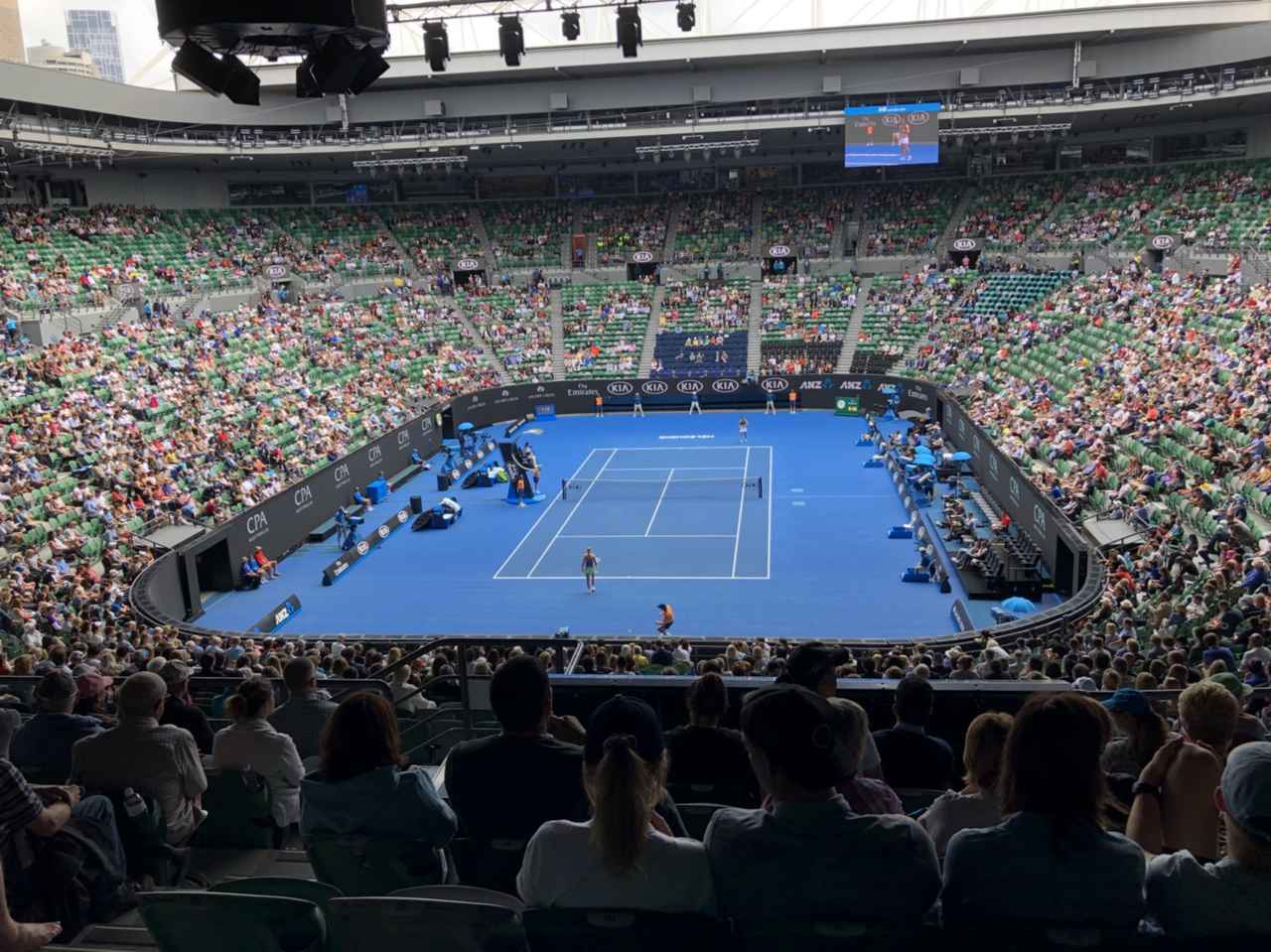 本戦初日 ロッド レーバー アリーナへ テニスマガジンonline Tennismagazine Jp