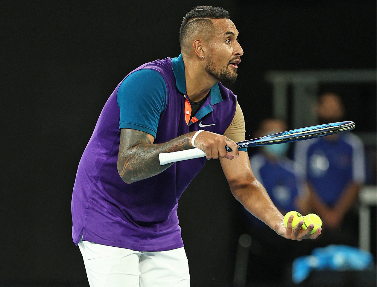 ネットのこんなに上を通ったぞ！」イライラを乗り越えたキリオスがフル