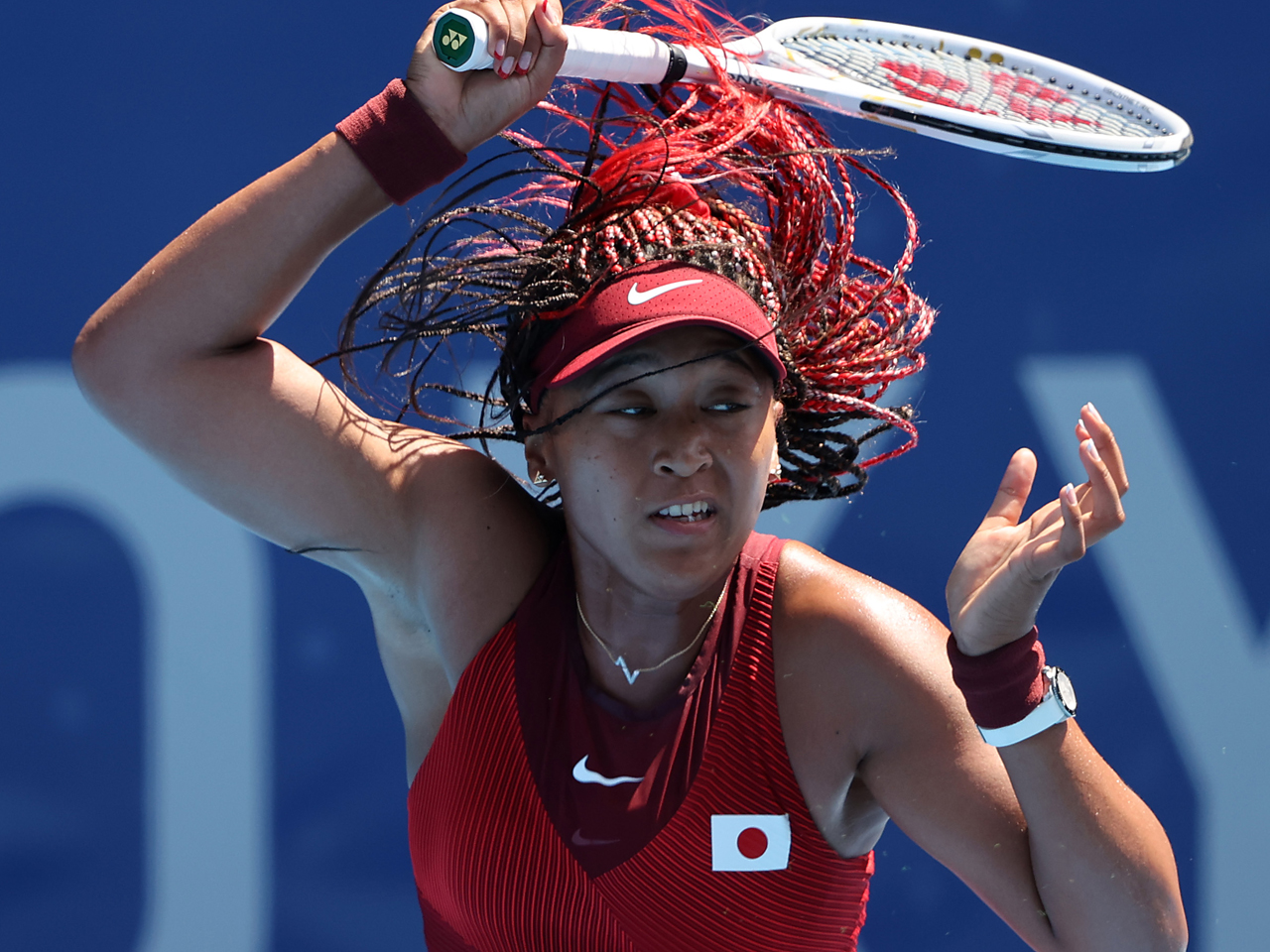 大坂なおみがオリンピックのデビュー戦でジェン・サイサイにストレート