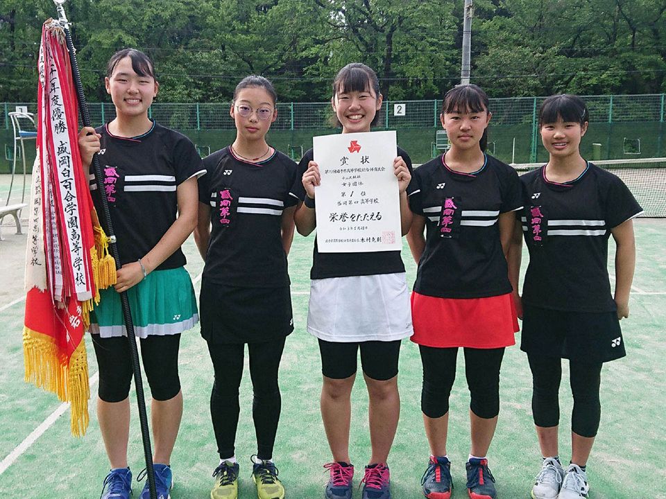 岩手 盛岡第四高校 21北信越インターハイ女子出場校名鑑 テニスマガジンonline Tennismagazine Jp