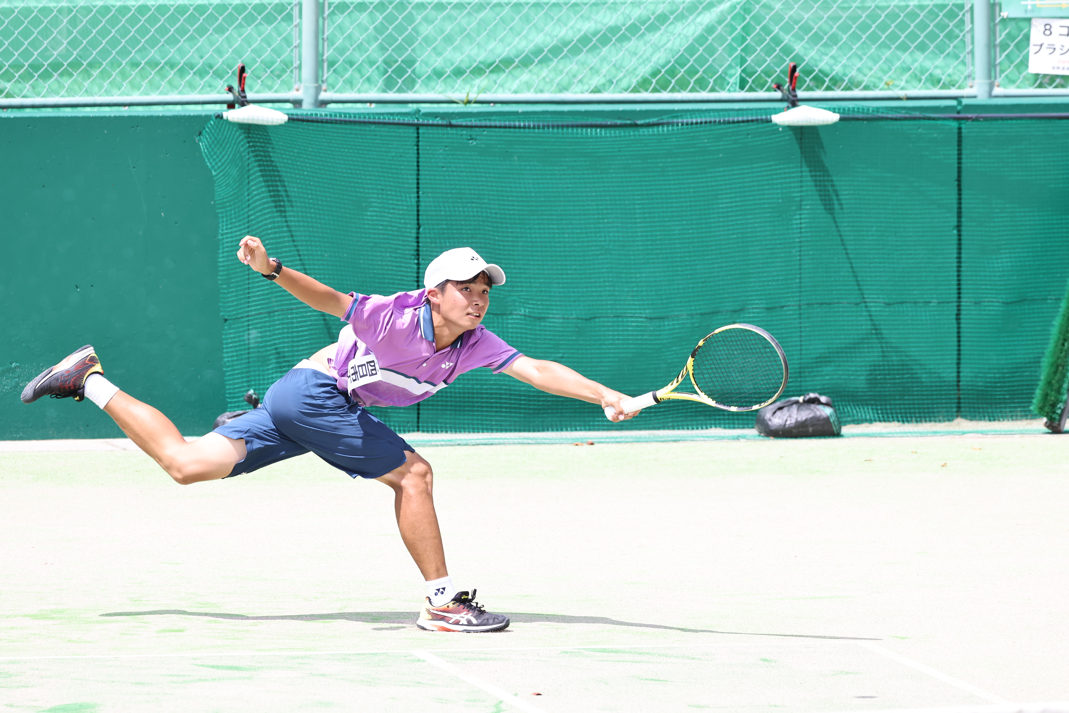 熱き闘いインターハイ21 Photoアルバムday1 男子 北信越インターハイ テニスマガジンonline Tennismagazine Jp