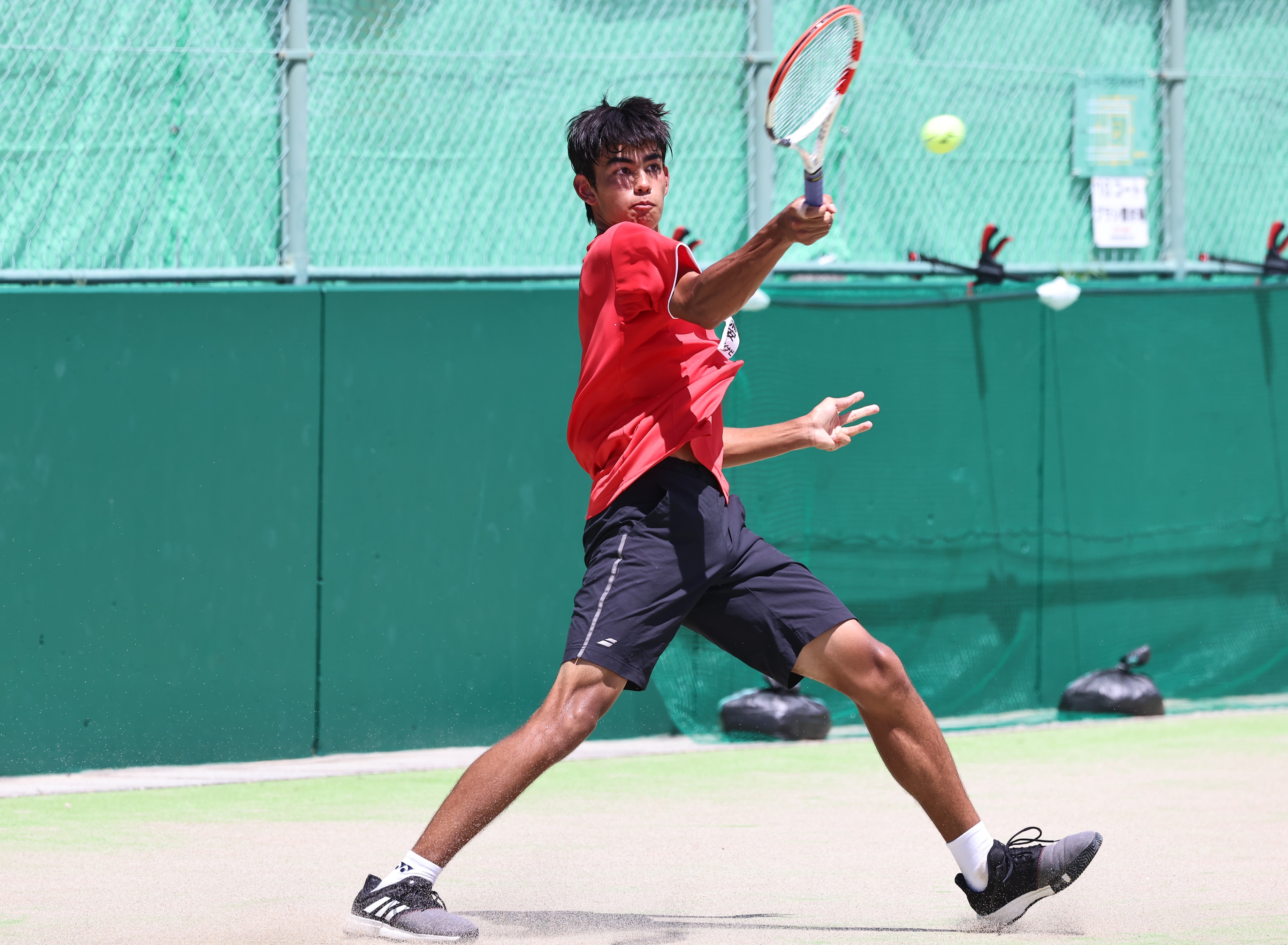 熱き闘いインターハイ21 Photoアルバムday3 男子 北信越インターハイ テニスマガジンonline Tennismagazine Jp