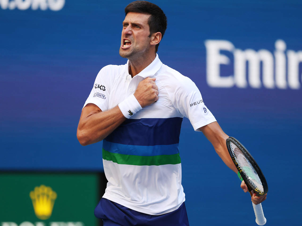 ジョコビッチが錦織との3回戦で感情を放出「彼はここ2試合の相手より