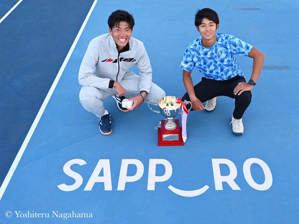 決勝は島袋将対白石光の顔合わせに ダブルス初代王者は柚木武 楠原悠介 Uchiyama Cup テニスマガジンonline Tennismagazine Jp