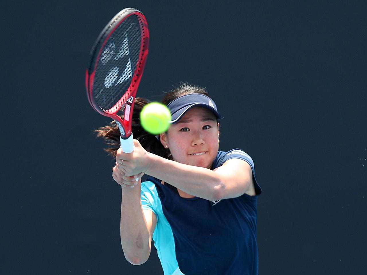 日比野菜緒が日本勢で唯一予選突破、初戦の相手はペン・シューアイに
