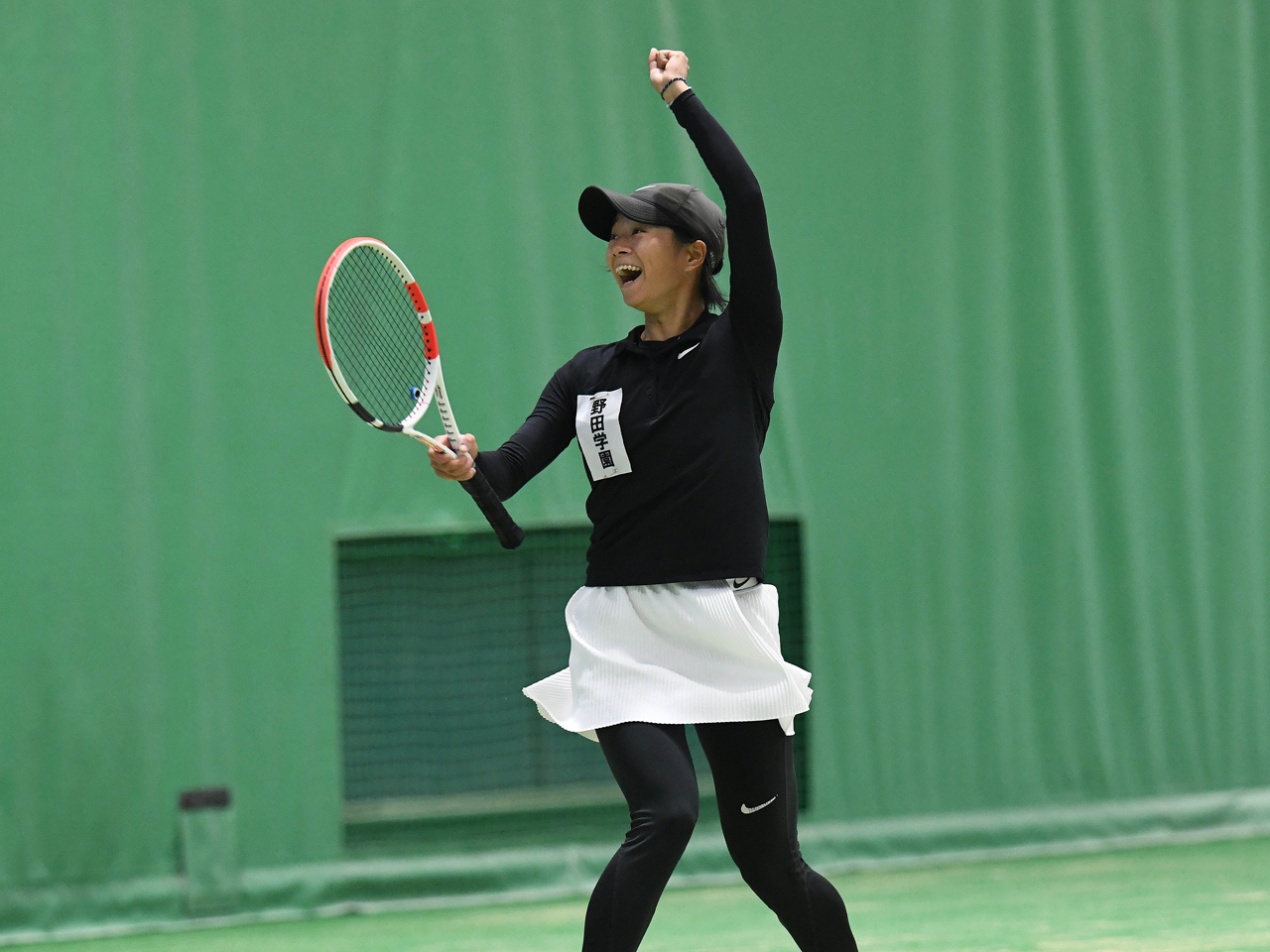 全国初Vかけた決勝戦、長谷川晴佳（野田学園2年）が門脇優夏（西宮甲英