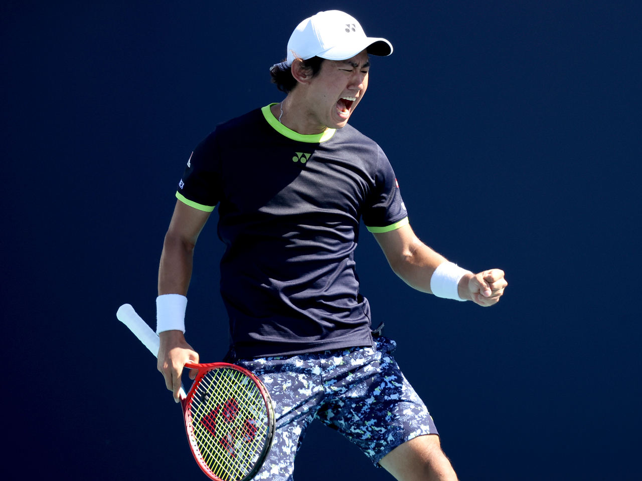 【西岡良仁着用モデル】YONEX　テニス　ゲームパンツ　小さな巨人 初参戦の西岡良仁が2時間半超の予選決勝を制して本戦入り [BMWオープン