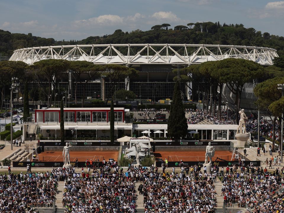 1930年に始まったイタリアの首都ローマで開催される男女共催のクレーコート大会 Bnlイタリア国際22 Photoアルバム テニスマガジンonline Tennismagazine Jp