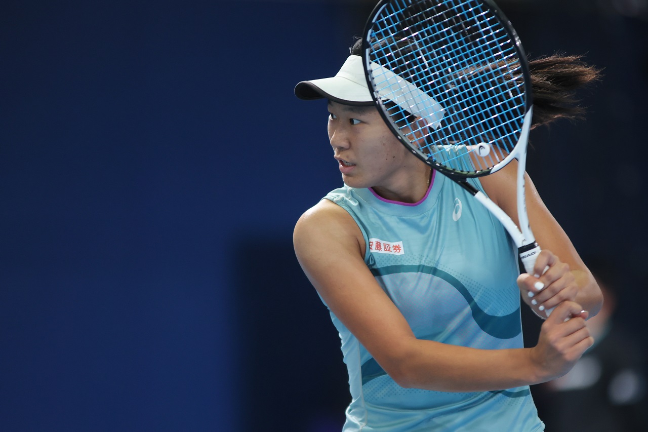 シングルス決勝はワン・シンユーと内島萌夏のトップ2シード対決に