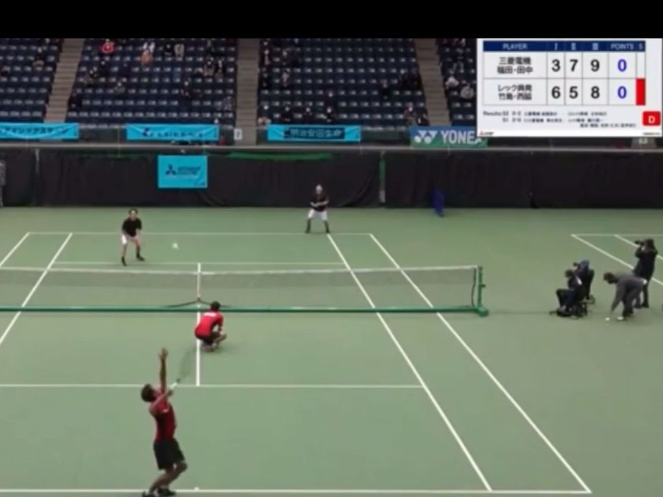 第37回テニス日本リーグ1stステージ、三菱電機テニスチーム結果 | テニスマガジンONLINE｜tennismagazine.jp
