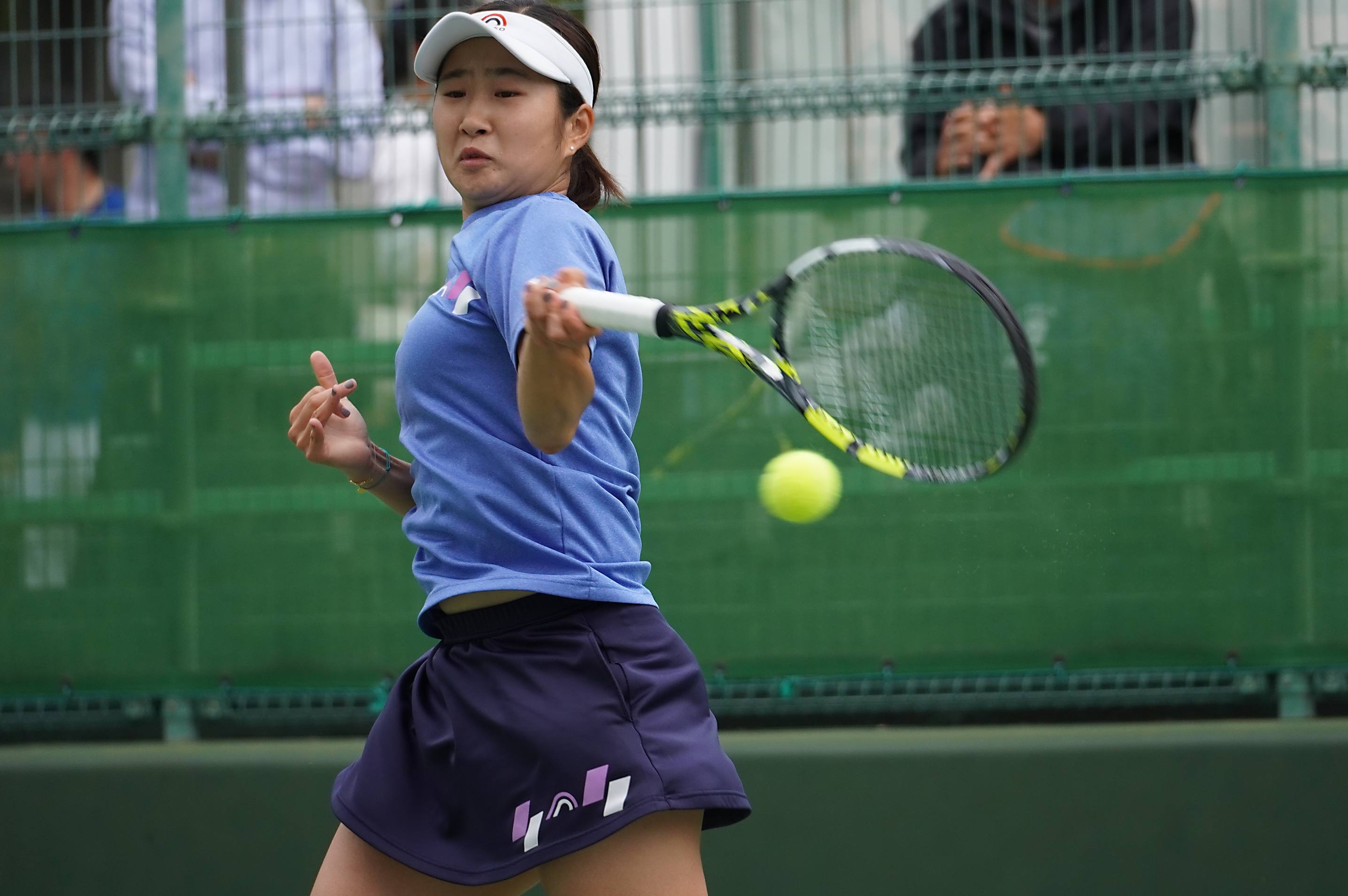 雨で6試合しか消化できず、トップシードの清水映里ら日本勢5人が初戦を