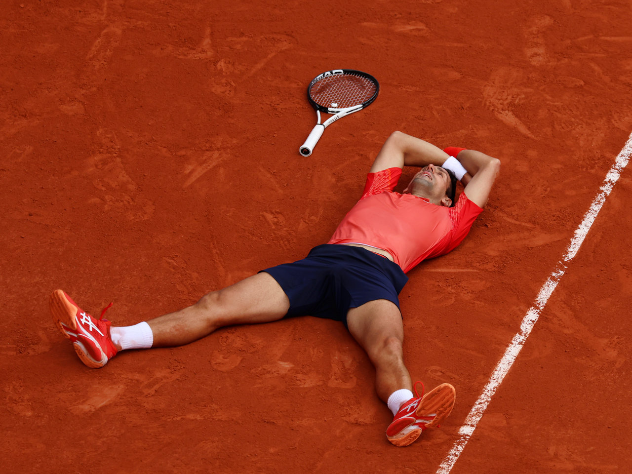 ルードを倒して2年ぶり3度目の優勝を果たしたジョコビッチが、ナダルを