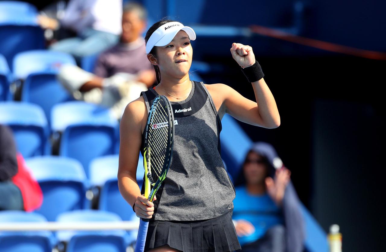 加治遥と秋田史帆がともに2年ぶりの4強入り 第94回三菱全日本テニス選手権 テニスマガジンonline Tennismagazine Jp