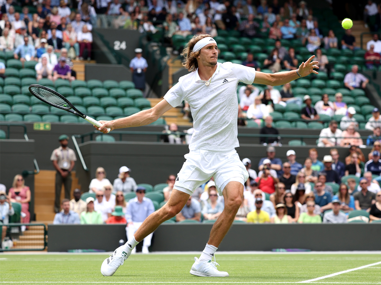 シングルス1回戦最後の勝者となったズベレフが綿貫陽介と次戦で対決