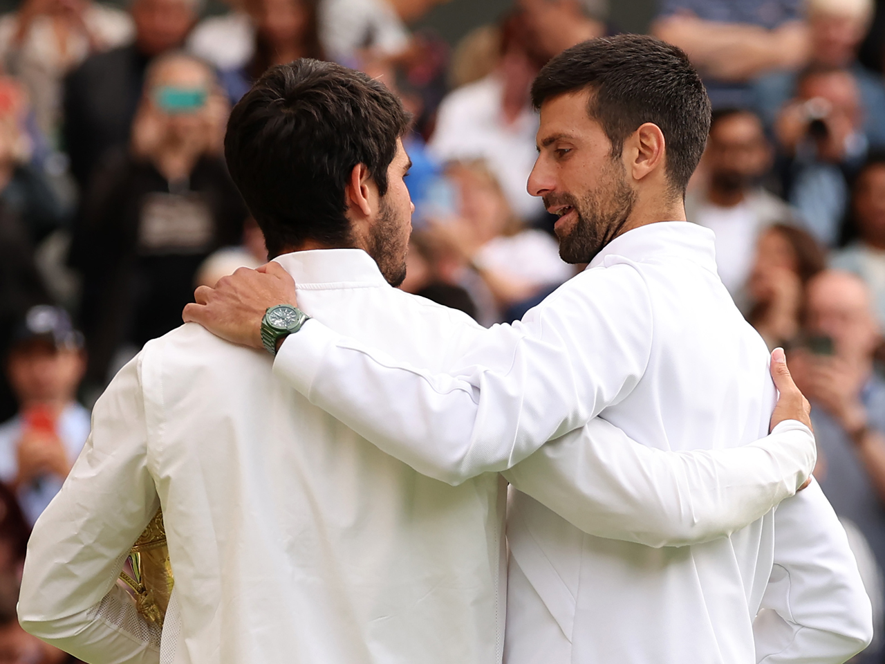 5連覇を逃したジョコビッチがアルカラスを称賛「彼のような選手と
