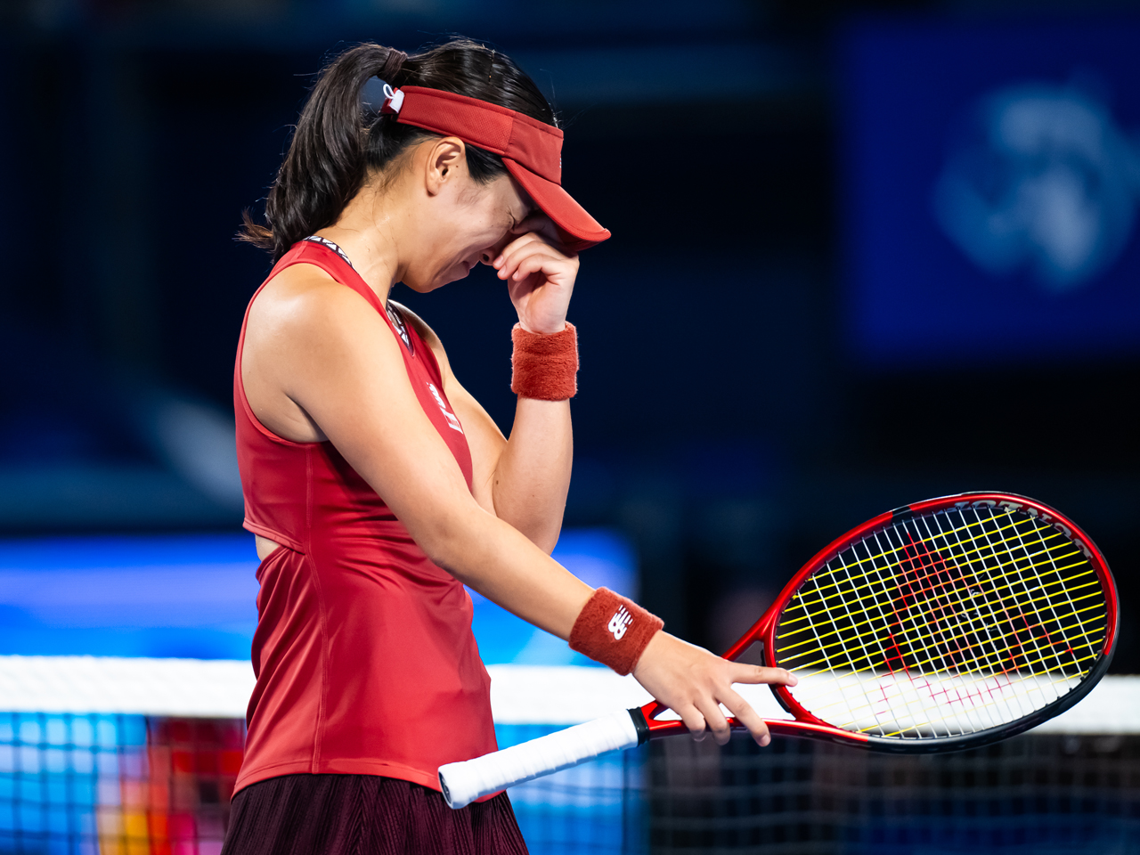 土居美咲が現役最後の大会で本戦勝利、世界6位サカーリに対する2回戦へ