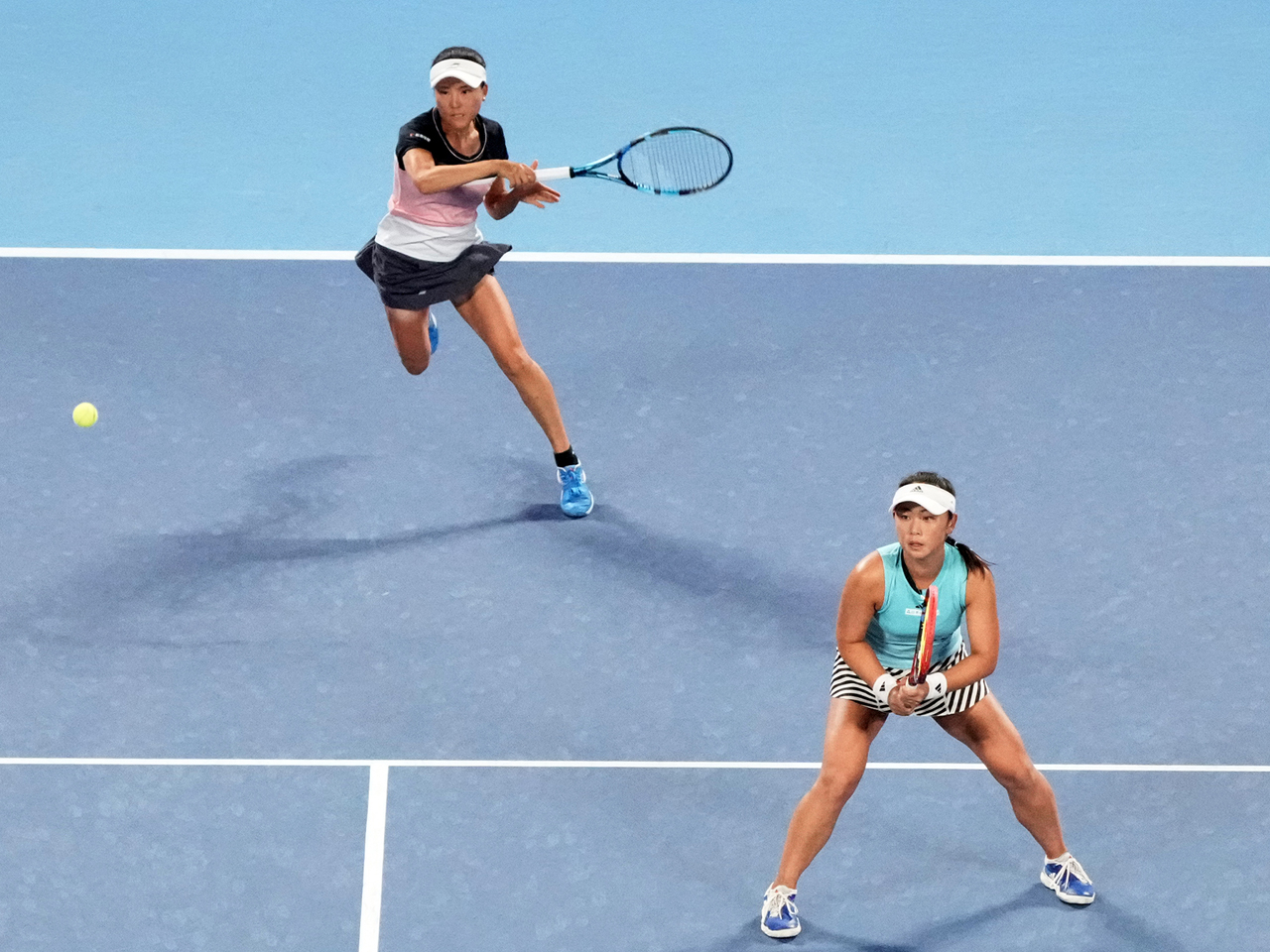 トップシードの穂積絵莉／二宮真琴はアメリカペアに逆転負けで4強入り