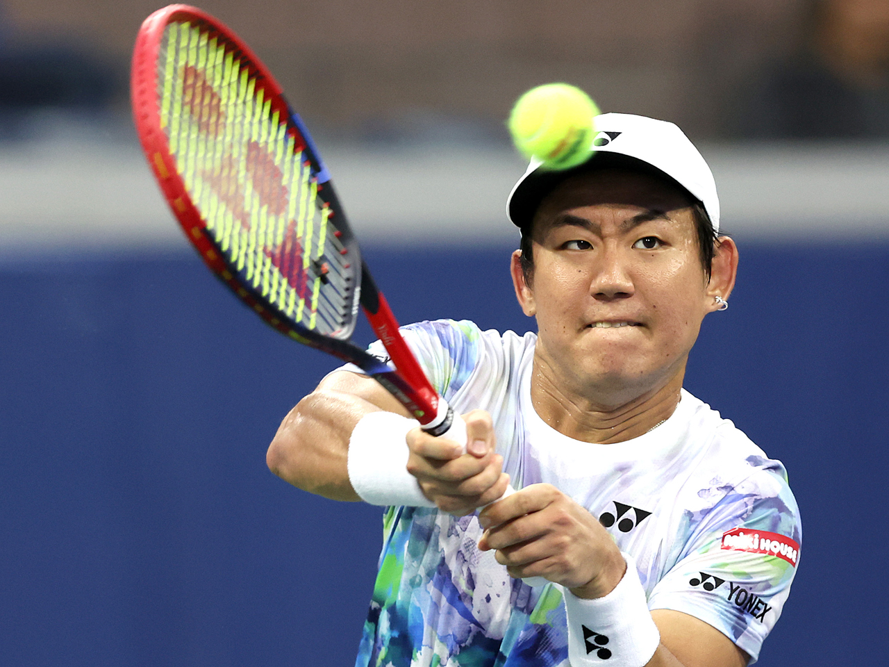 日本男子ナンバーワンの西岡良仁は4年ぶりの初戦突破ならず、ギロンに