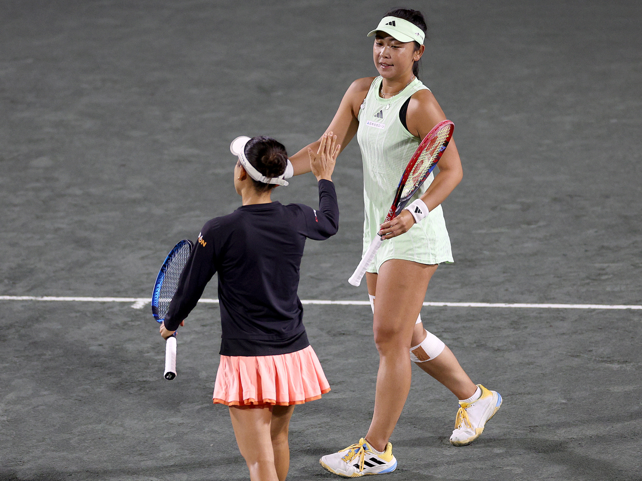 今季2度目の連勝を飾った穂積絵莉／二宮真琴がベスト4に進出 [WTA
