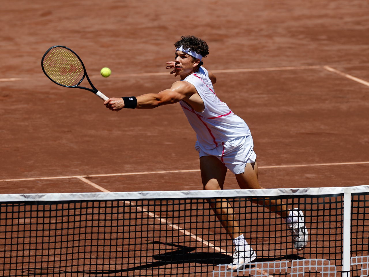 Semis?? Clay???”シェルトンがツアーレベルのクレーコート大会で初の