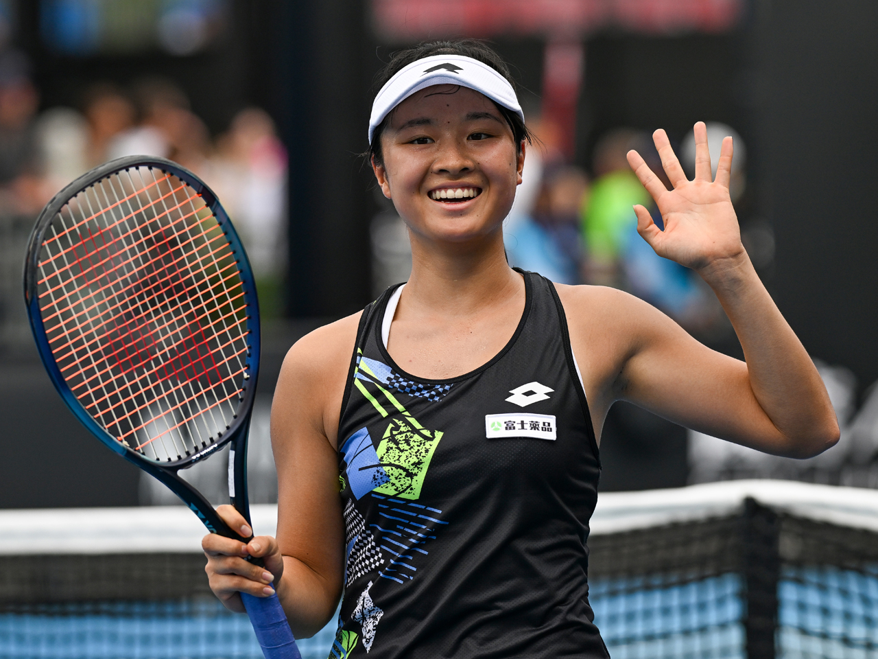 元ジュニア世界2位、17歳の齋藤咲良が5月1日からプロテニス選手