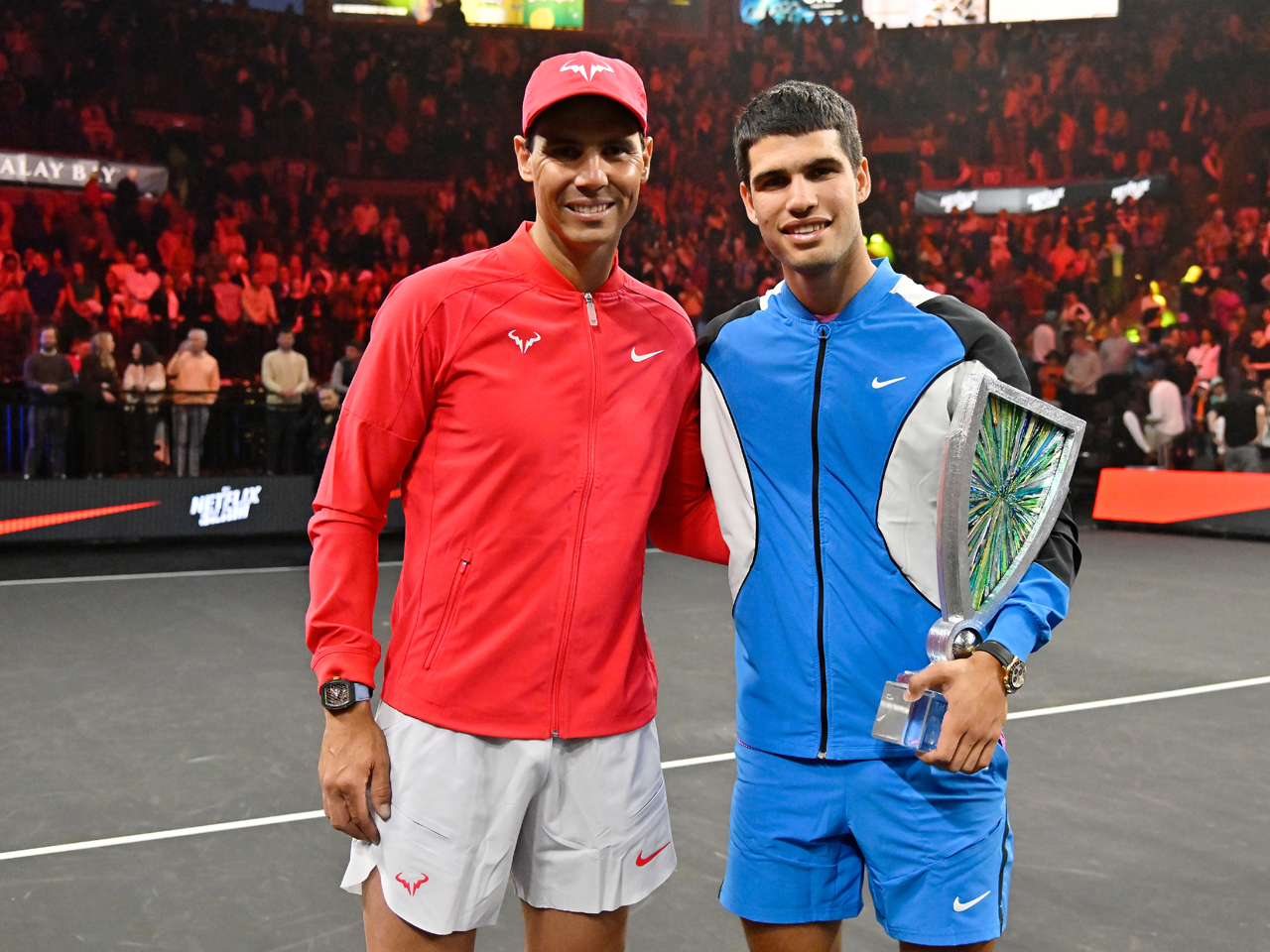 【激レア】アルカラス　ナダル　パリオリンピック　スペイン代表 テニスウェア 激レア】アルカラス ナダル パリオリンピック スペイン代表 テニス