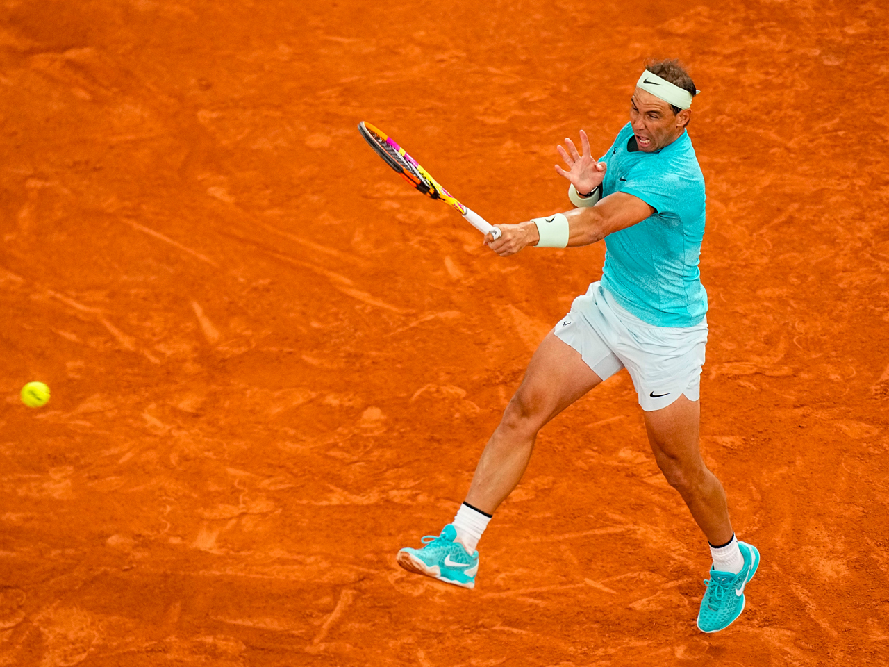 ナダルがボルグの息子を下して2回戦へ、前日にはルードとのダブルス