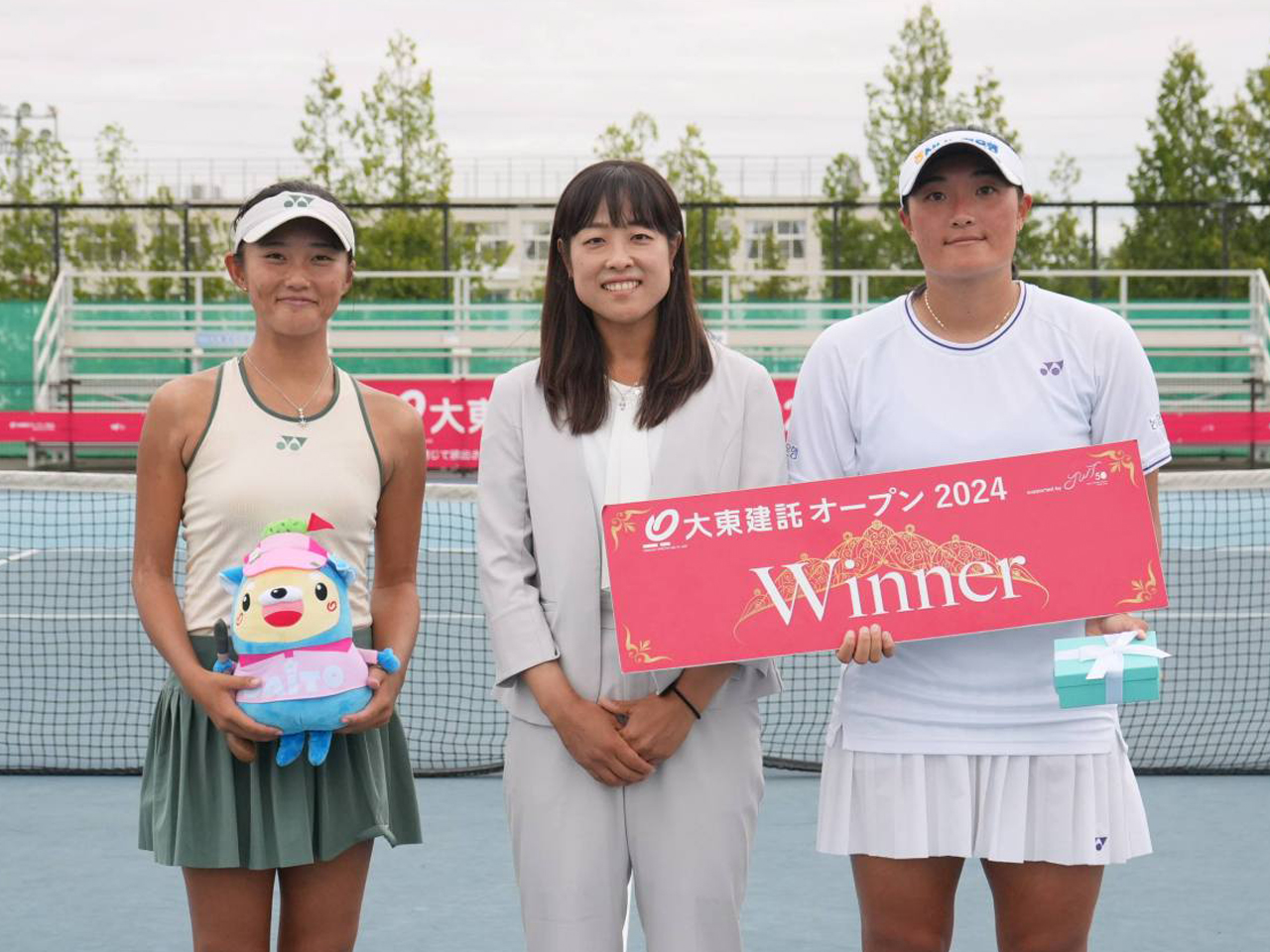 イ・ウンヘ＆秋田史帆／チェ・ジヒが優勝 [W15札幌大東建託オープン