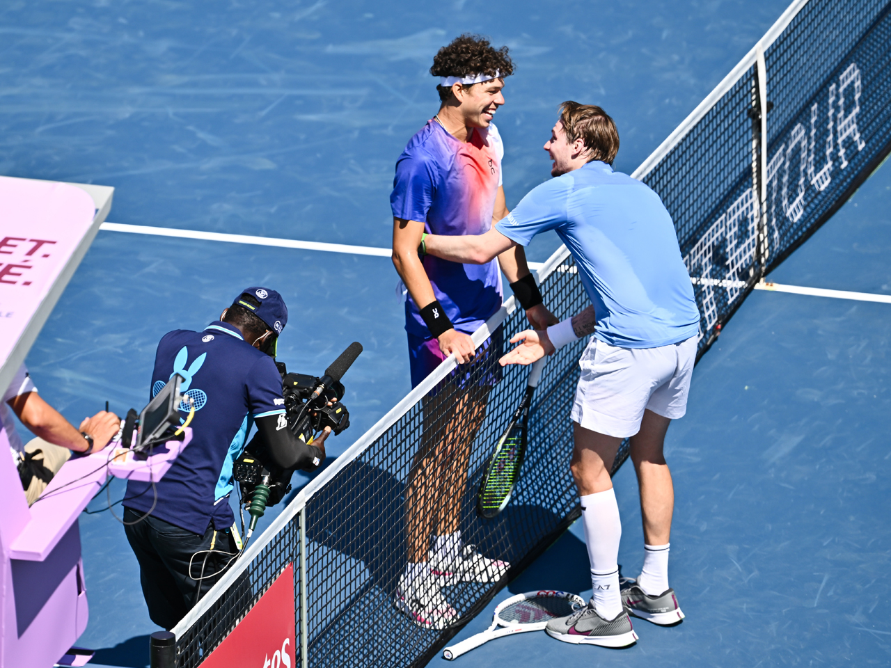 笑劇”の幕切れでブブリクに勝利のシェルトンが2回戦へ「自分のプレーは