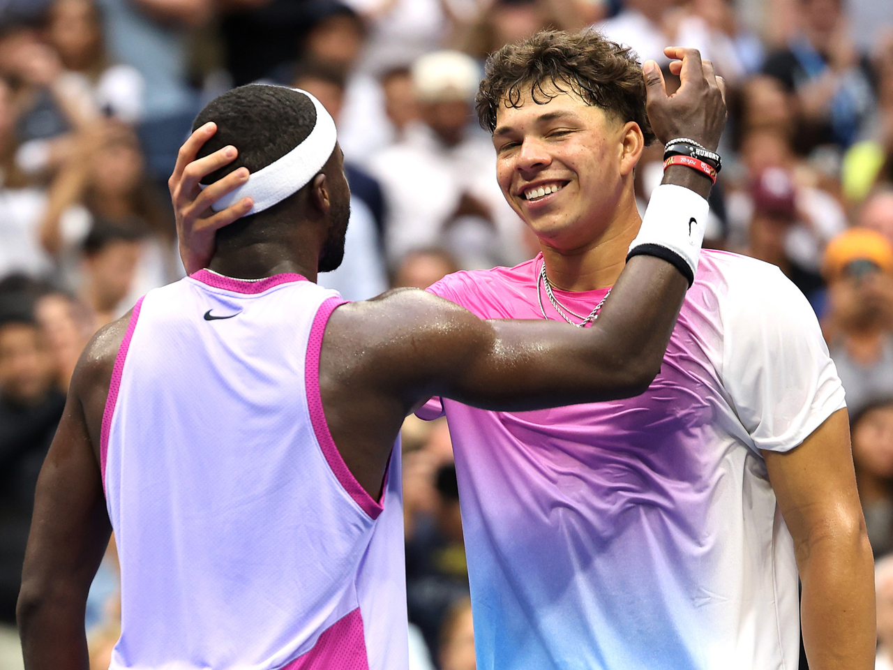 注目されたアメリカ人対決の3回戦は先輩ティアフォーがシェルトンに