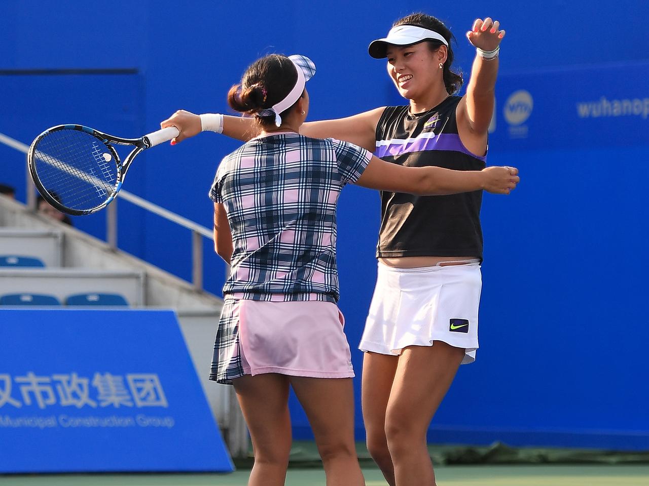 二宮真琴／ヤン・ザオシャンがシード連破の快進撃で準決勝進出 [武漢