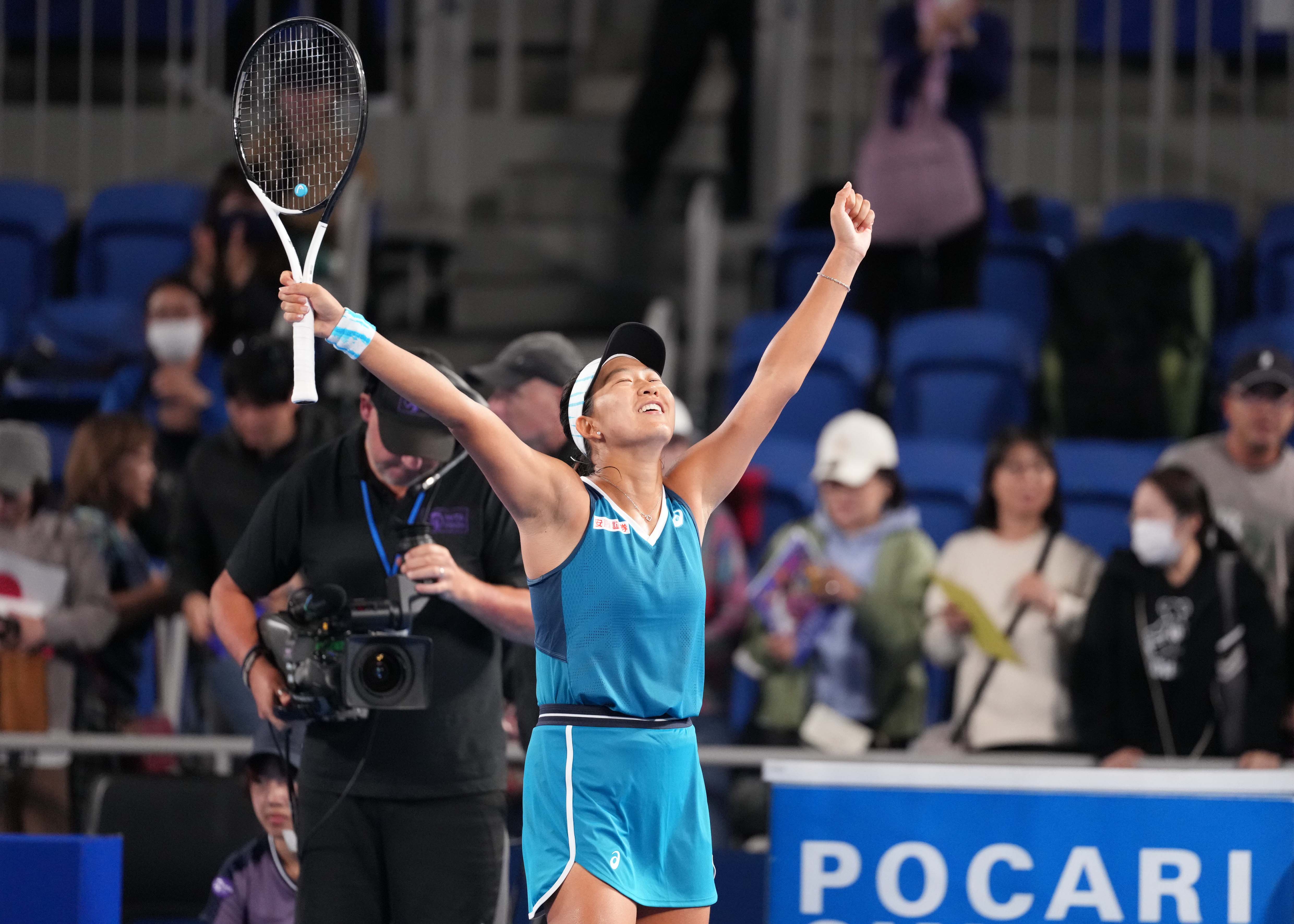 最後の1ポイントまで自分らしくファイトできた」初戦突破の内島萌夏