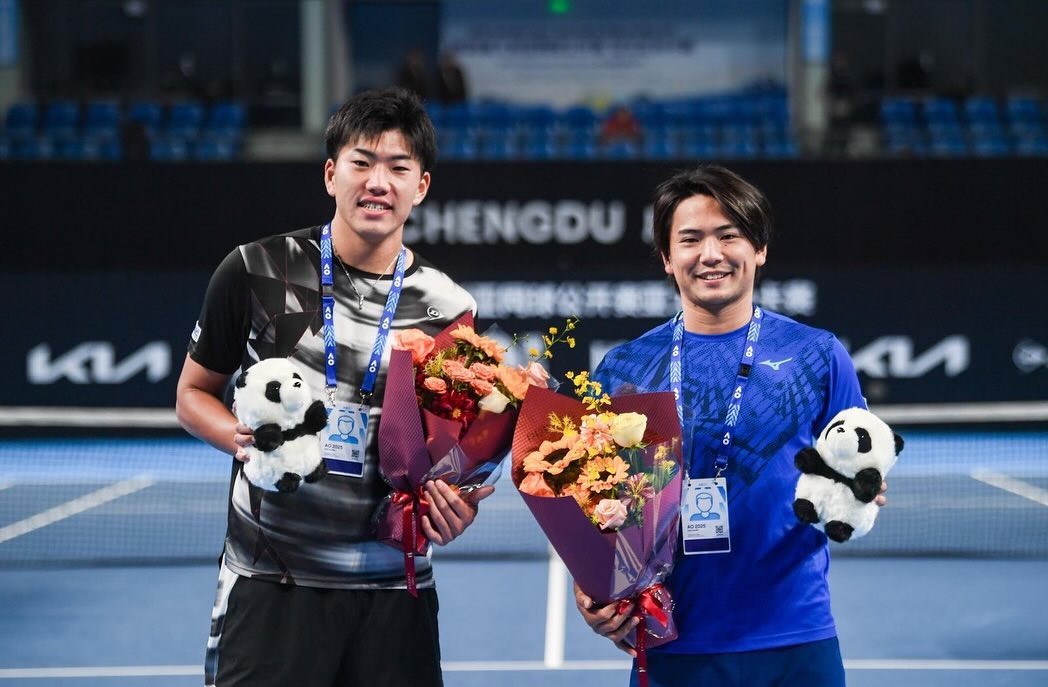 全日本優勝ペアの渡邉聖太／柚木武がオーストラリアン・オープン男子