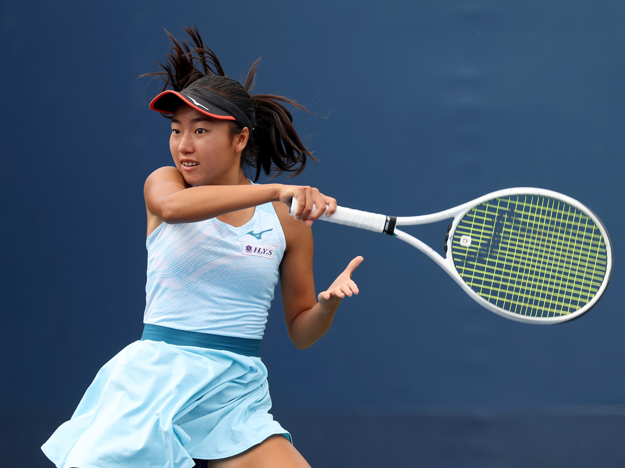 園部八奏が単複ともに快勝、五藤玲奈と沢代榎音はジュニア女子