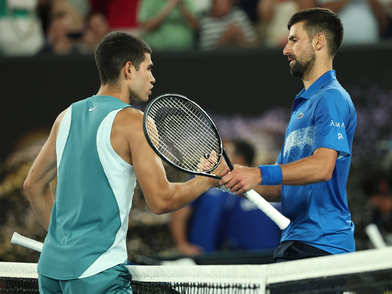 準々決勝で実現した注目マッチはジョコビッチがアルカラスに4セットで