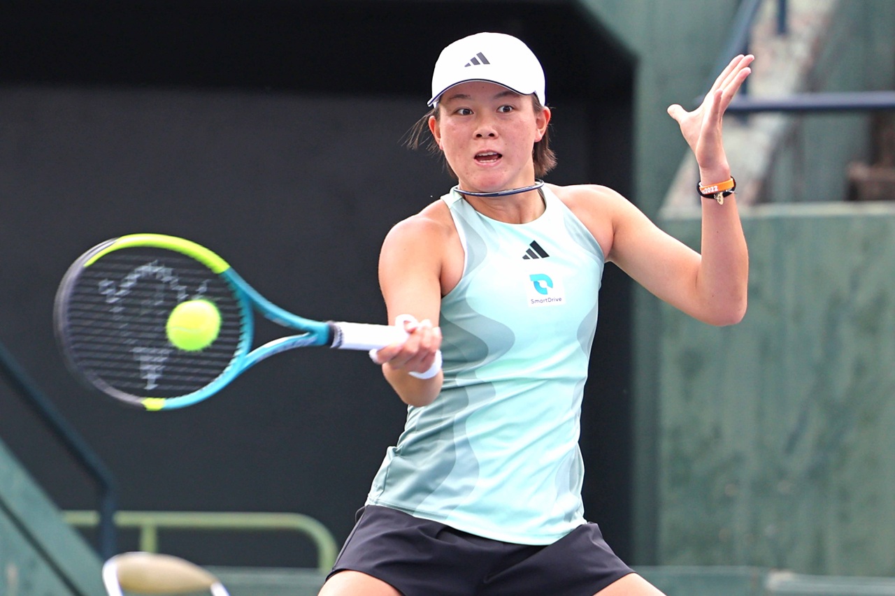 日本人対決を制したティーンエイジャーの園部八奏と小池愛菜が女子