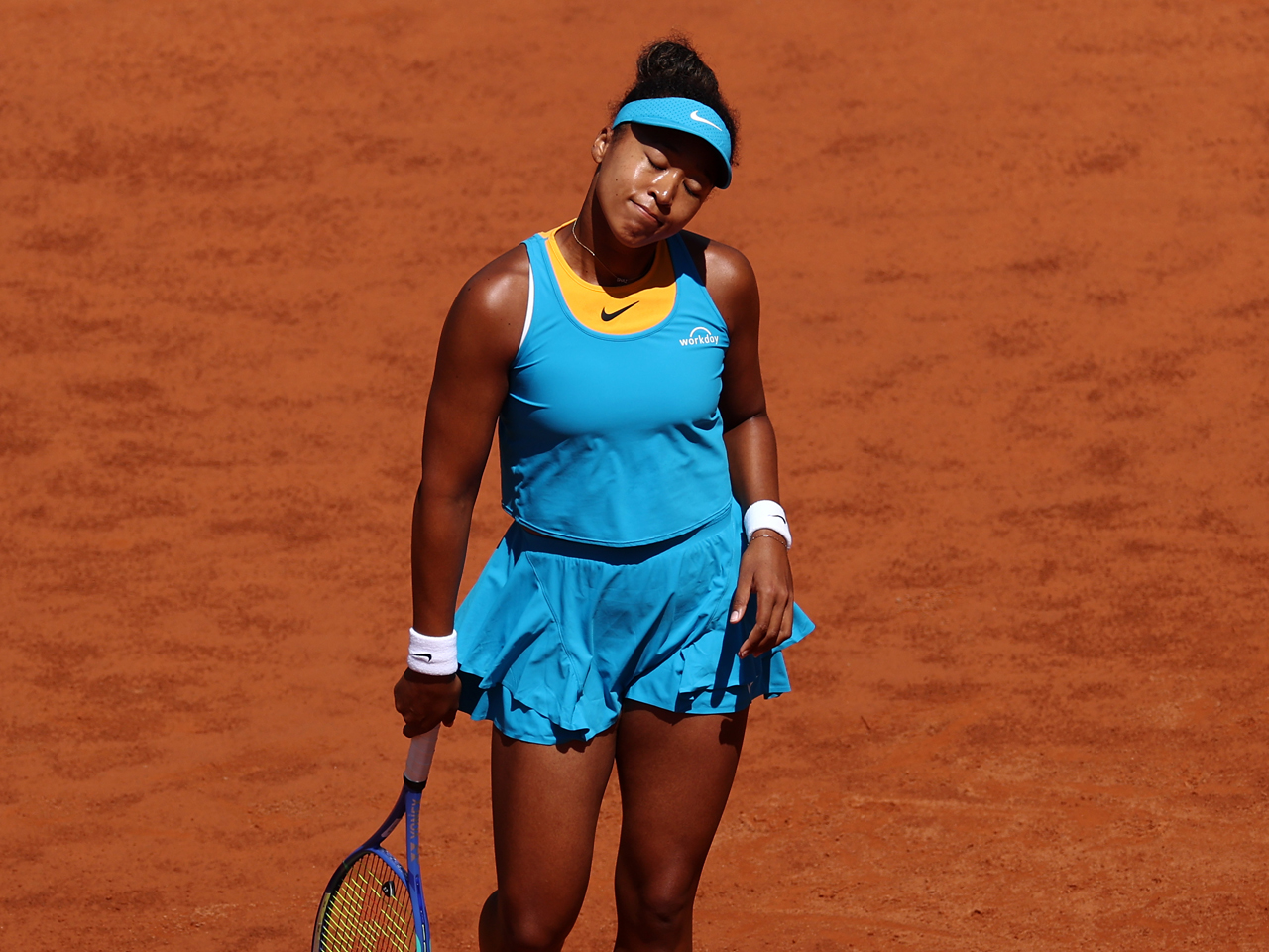 大坂なおみは初対決のスターンズに競り負け2年連続4回戦敗退 [イタリア