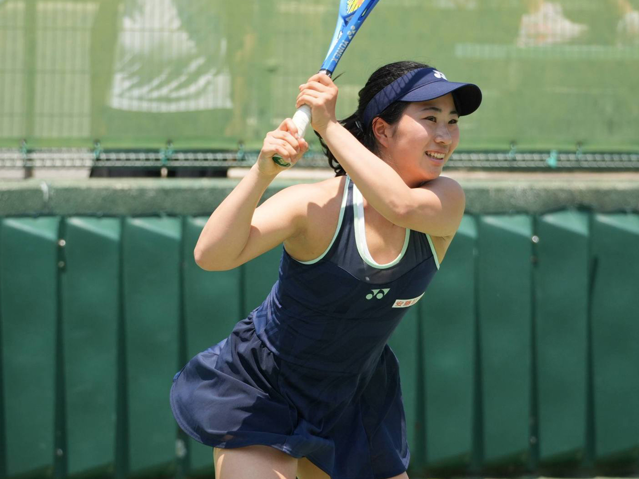 1日遅れで本戦がスタート、女子シングルス1回戦16試合と女子ダブルス1