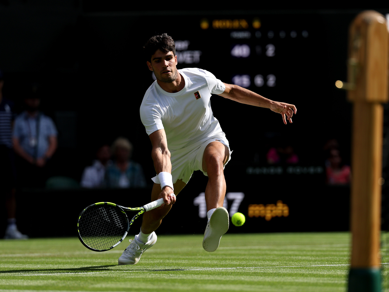 テニス カルロス・アルカラス 直筆サイン入り 写真 2L 2025年最新