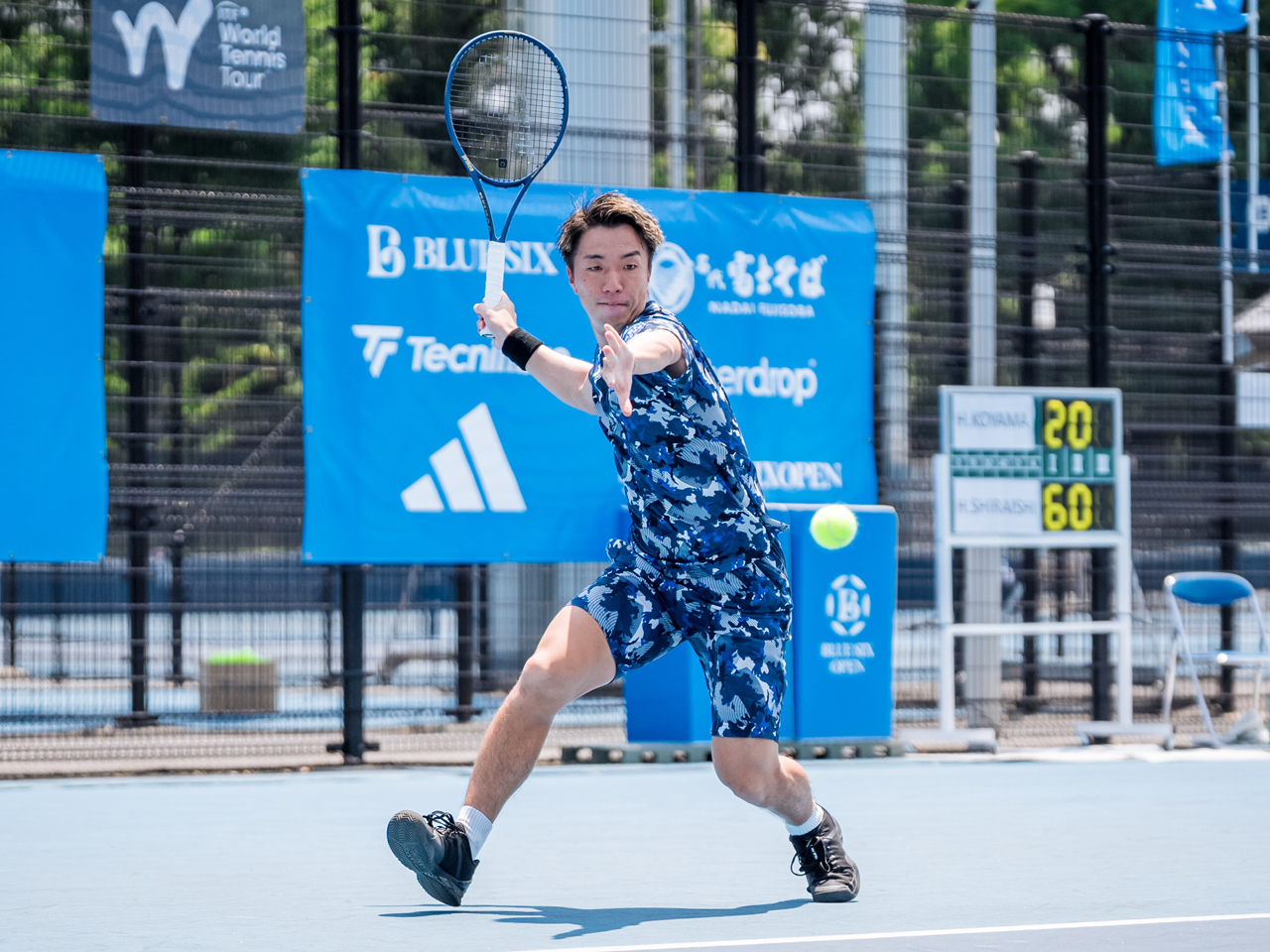 白石光、徳田廉大ら日本勢5人が男子シングルス8強入り [M15東京 WEEK1