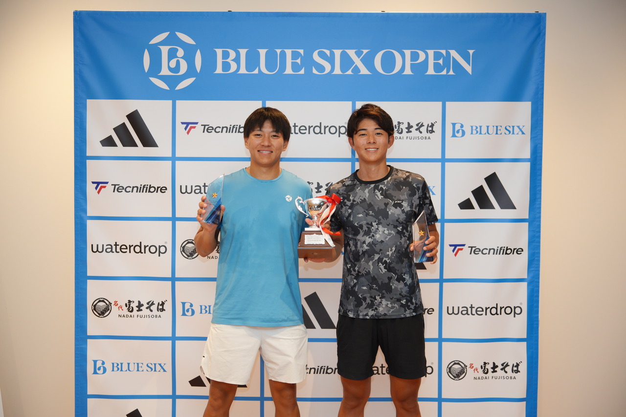 日本人ペア対決を制した楠原悠介／中川舜祐がITFツアーの