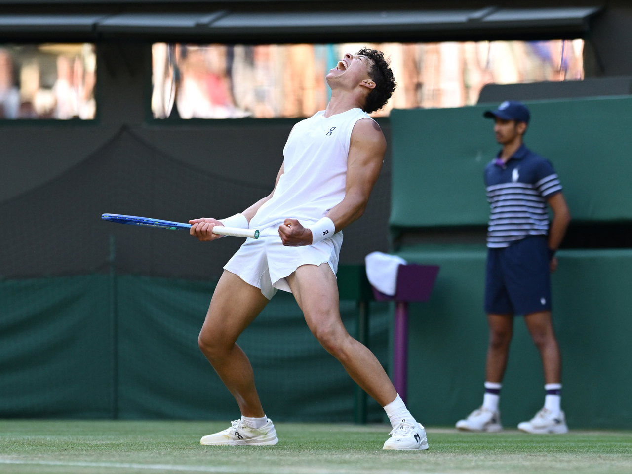 On Court-T&Shorts セット オン テニス ベンシェルトン未使用 今季のグランドスラム大会でソネゴに3連勝のシェルトンが初の準々決勝